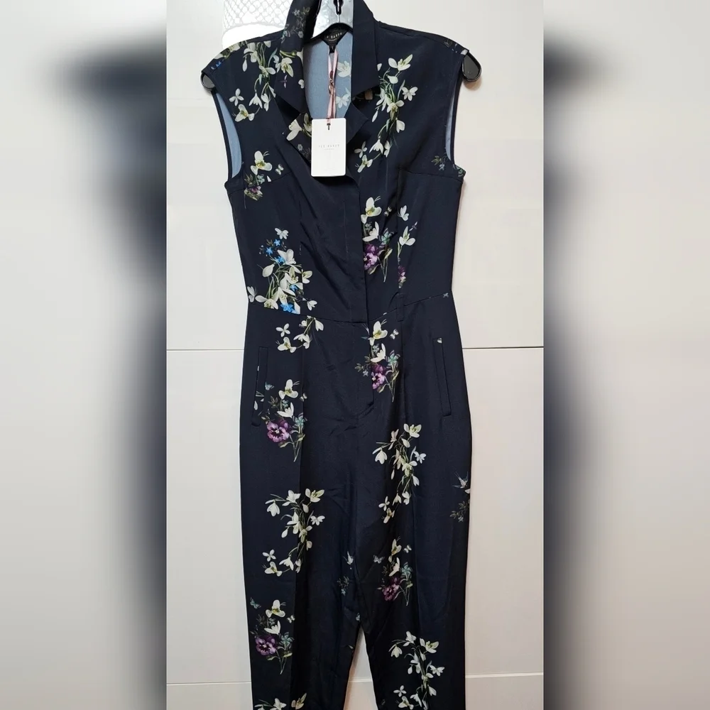 BNWT Ted Baker London Ficia entangled enchantment Jumpsuit - Picture 7 of 16